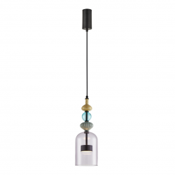 Lampy-sufitowe - ml0360 efektowna lampa wisząca led 12w kolorowa arte eko-light