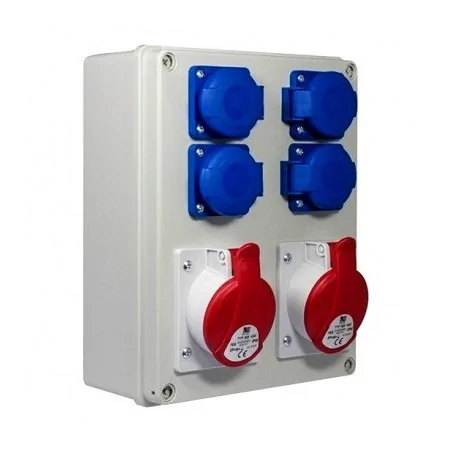 Skrzynki-elektryczne - b.1094w rozdzielnica budowlana r-box 240 16/5 wyłącznik 0/1 pawbol 