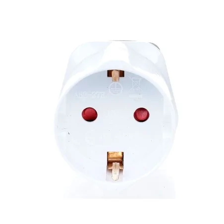Listwy-zasilajace - biały adapter polsko-angielski ue-uk em/0087 rum-lux 