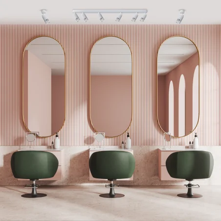 Lampy-sufitowe - ml0307 biała lampa sufitowa listwa 119,5cm 6xgu10 vertical eko-light 