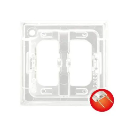 Osprzet-produkty-uzupelniajace - moduł podświetlający do włączników czerwony zp-2uc aria ospel 