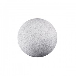 Lampy-kule-ogrodowe - lampa ogrodowa kula granit ip 65 e27 stono 20n kanlux