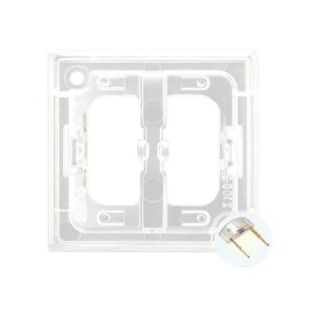 Osprzet-produkty-uzupelniajace - moduł podświetlenia led do włączników biały zp-2ub aria ospel 