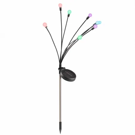 Lampy-solarne - 325556 wbijana lampka solarna - gałązki kolorowa rgb fiorini goldlux 