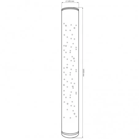 Lampy-stojace - stylowa lampa podłogowa led rgb z pilotem z funkcją świecenia w rytm muzyki max.12w stella 325341 polux-goldlux 