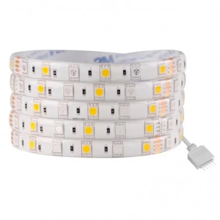 Tasmy-led - 5-metrowa taśma led 23w 12v 300led ip65 barwa neutralna+rgb 323675 polux-goldlux 