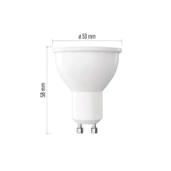 Gwint-trzonek-gu10 - zq8155s żarówka led classic mr16 gu10 7 w ciepła biel ściemnialna emos 