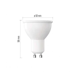 Gwint-trzonek-gu10 - zq8155d żarówka led classic mr16 gu10 7 w ciepła biel ściemnialna emos 