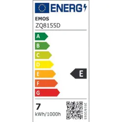 Gwint-trzonek-gu10 - zq8155d żarówka led classic mr16 gu10 7 w ciepła biel ściemnialna emos 