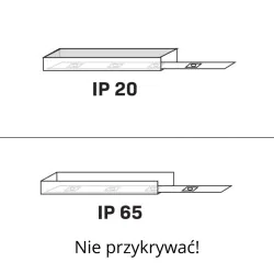 Tasmy-led - taśma led 12v 23w 5m ip20 barwa neutralna+rgb 323293 polux-goldlux 