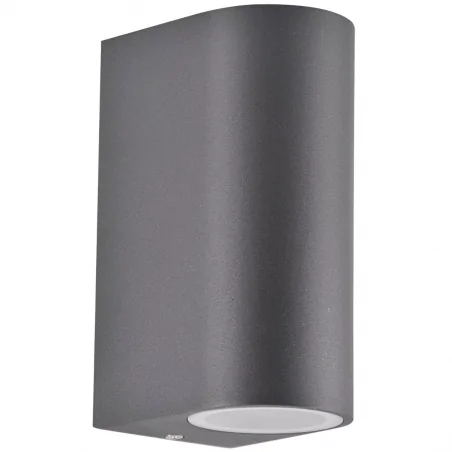 Kinkiety-ogrodowe - 313300 kinkiet elewacyjny grafitowy 2xg10 boston polux goldlux 