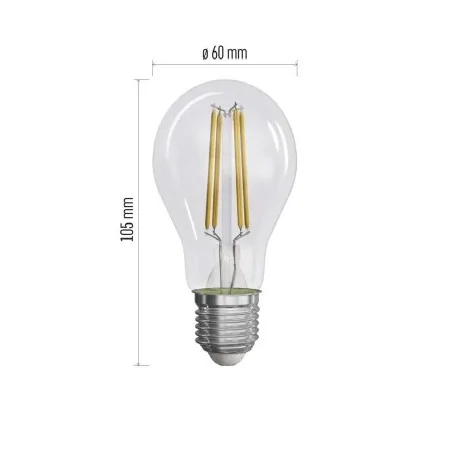 Gwint-trzonek-e27 - żarówki led filament a60 3xe27 5w 1060lm neutralna biel zf5158.3 emos 