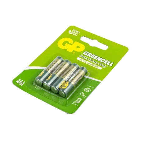 Baterie - bateria aaa cienki paluszek 4 sztuki gp greencell 24g-2ue4 r03 