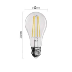 Gwint-trzonek-e27 - żarówka led filament a60 e27 7,8w 1060lm ciepła biel zf5150 emos 