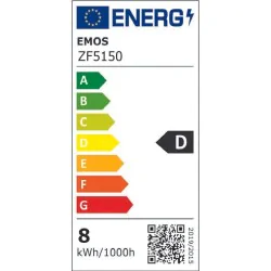 Gwint-trzonek-e27 - żarówka led filament a60 e27 7,8w 1060lm ciepła biel zf5150 emos 