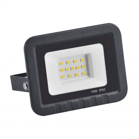 Naswietlacze-led-10w - 302366 czarny naświetlacz led 10w 900lm ip65 6500k polux goldlux 