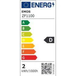 Gwint-trzonek-e27 - żarówka led filament mini globe e27 1,8w 250lm ciepła biel zf1100 emos 