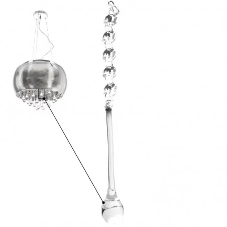 Oswietlenie - 324528 sopelek do lampy julia średni rozmiar m polux-goldlux 