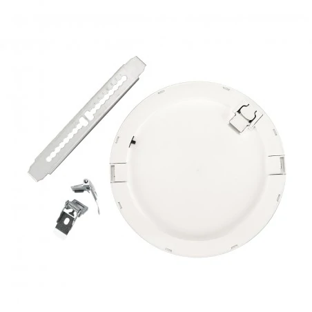 Plafony - 04385 nastia biała plafoniera led ze zmienną barwą światła pt/nt 18w cct ideus struhm 