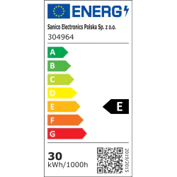 Oprawy-swietlowkowe - 304964 oprawa pyłoszczelna led 30w ip65 4000k probus goldlux 