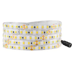 Tasmy-led - 5-metrowa neutralna taśma led zestaw z zasilaczem+włącznik ip65 35w 4000k 319258 polux-goldlux 