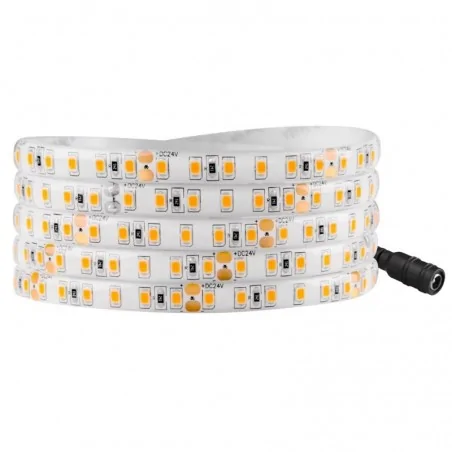 Tasmy-led - taśma led ciepła 5m zestaw z zasilaczem+włącznik ip65 2700k 35w 319241 polux 