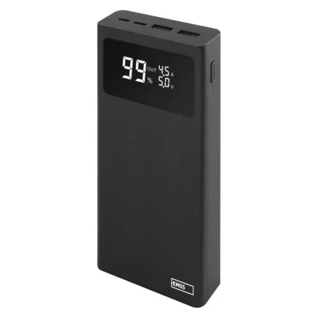 Baterie - b0532b czarny powerbank z  wyświetlaczem 22,5w 20 000 mah betaq 20 emos 