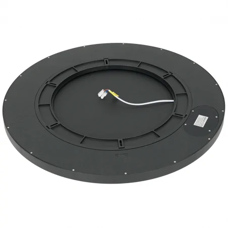 Plafony - ml0442 czarny plafon led - zmienna barwa świtała 50w 3cct maq eko-light 