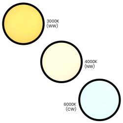 Plafony - ml0438 plafon led 18w 3cct 3000k/4000k/6500k maq eko-light 