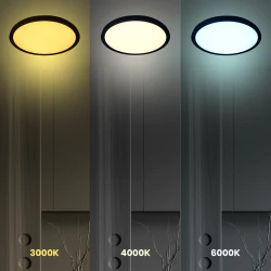 Plafony - ml0438 plafon led 18w 3cct 3000k/4000k/6500k maq eko-light 