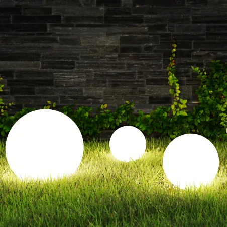 Lampy-kule-ogrodowe - eko0457 kula ogrodowa fi300 na żarówkę e27 globo eko-light 