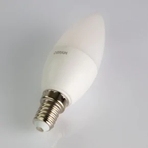 Zarowki-led - żarówka led świeczka ciepła mleczna e14 5.7w-40w 470lm value clb40 osram 