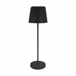Lampki-biurkowe - lampka stołowa led w kolorze czarnym z 3-stopniową regulacją barwy światła 2w toga led 04368 ideus-struhm