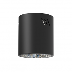 Oprawy-sufitowe - ml0478 czarny spot oświetleniowy 1xgu10 12,5cm george eko-light