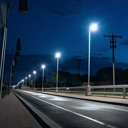 Lampy-solarne - eko0545 solarna lampa uliczna 50w 500lm 6500k kers eko-light 