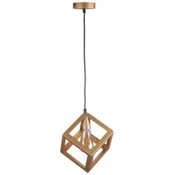 318688 Złota lampa wisząca...