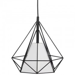 Lampy-sufitowe - 314550 lampa wisząca sufitowa z geometrycznym kloszem 1xe27 hira polux-goldlux 