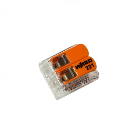 Szybkozlaczki - złączka uniwersalna 2x 0,5-6mm2 z dźwigniami 221-612 zestaw 10 sztuk wago 