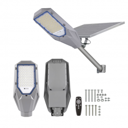 Lampy-solarne - eko0548 latarnia solarna o mocy 200w 6500k kobra eko-light