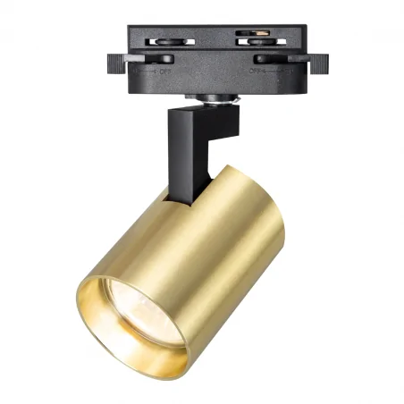 Oswietlenie-szynowe - ml0674 lampa do szynoprzewodu złoto-czarna 1xgu10 volf eko-light 