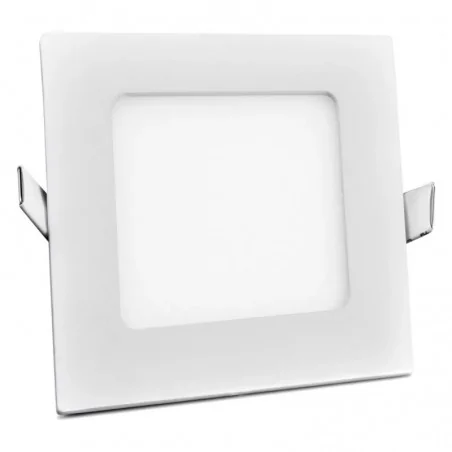 Oprawy-sufitowe - 303462 oprawa podtynkowa sufitowa kwadratowa led 6w stała ciepłe światło 3000k mars polux-goldlux 