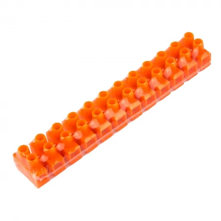 Szybkozlaczki - złączka zaciskowa 12-torowa pomarańczowa lz-12x10 plast-rol 