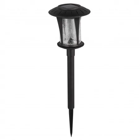 Lampy-solarne - 325419 lampa solarna  czarna latarnia bolton goldlux 