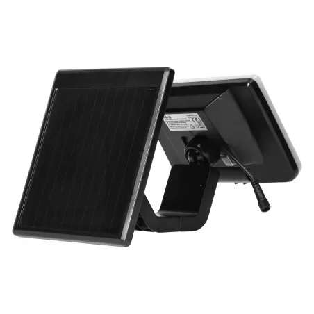 Lampy-solarne - ad-sl-6467blr4 składany naświetlacz solarny z czujnikiem ruchu pir led 10w ip54 4000k solis orno 