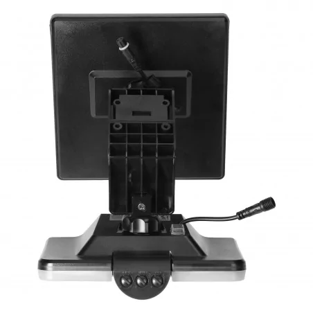 Lampy-solarne - ad-sl-6467blr4 składany naświetlacz solarny z czujnikiem ruchu pir led 10w ip54 4000k solis orno 