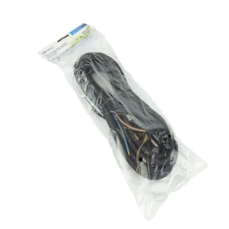 Przedluzacze-elektryczne - przewód przyłączeniowy guma 2×1,5mm, 5m czarny s03350 emos - 2421250230 