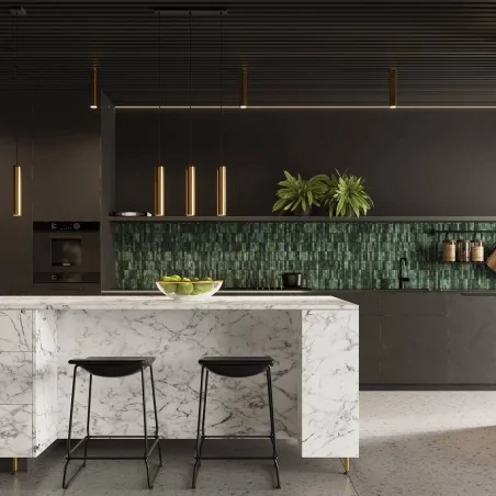 Kinkiety-do-salonu - sl.1202 kinkiet podwójny złota tuba lagos 2xgu10 sollux 