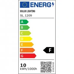 Lampy-sufitowe - sl.1210 polska czarna tuba led natynkowa zoe 9w 4000k 887lm sollux 