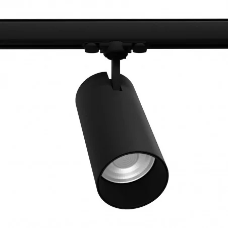 Oswietlenie-szynowe - myl.00092 czarna regulowana szynowa oprawa sufitowa led 4000k reo 