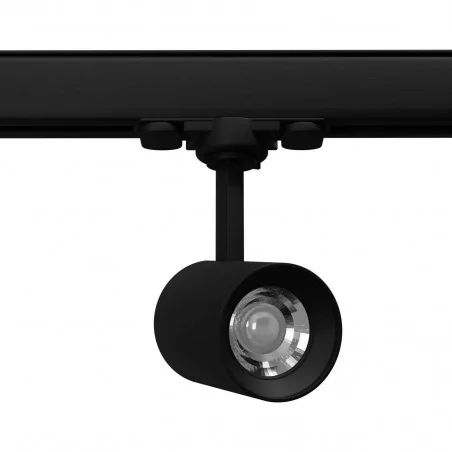 Oswietlenie-szynowe - myl.00096 czarna szynowa oprawa sufitowa led 3000k kami 